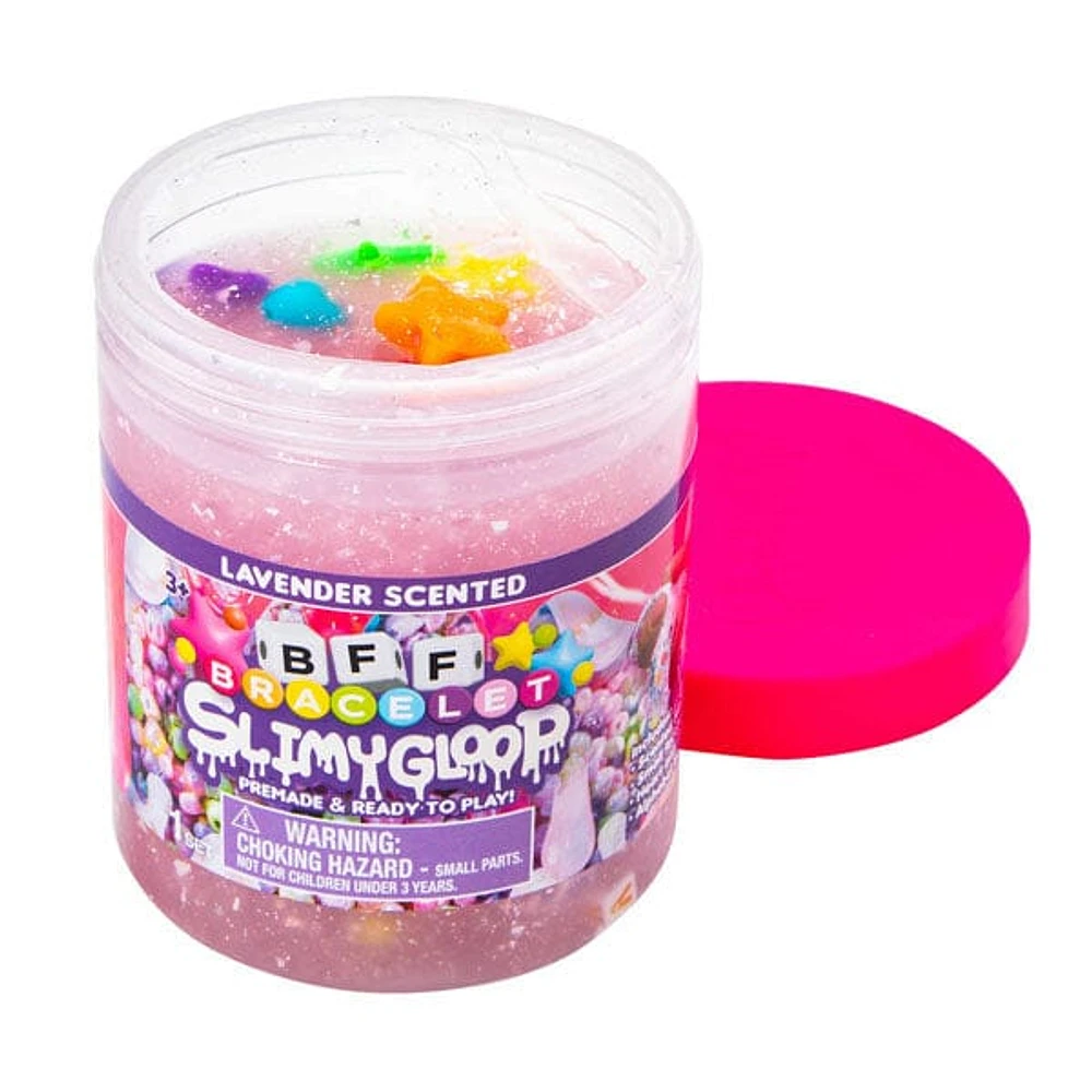 SlimyGloop BFF Bracelet Jar Pre-Made & Ready To Play Slime (7.4oz)