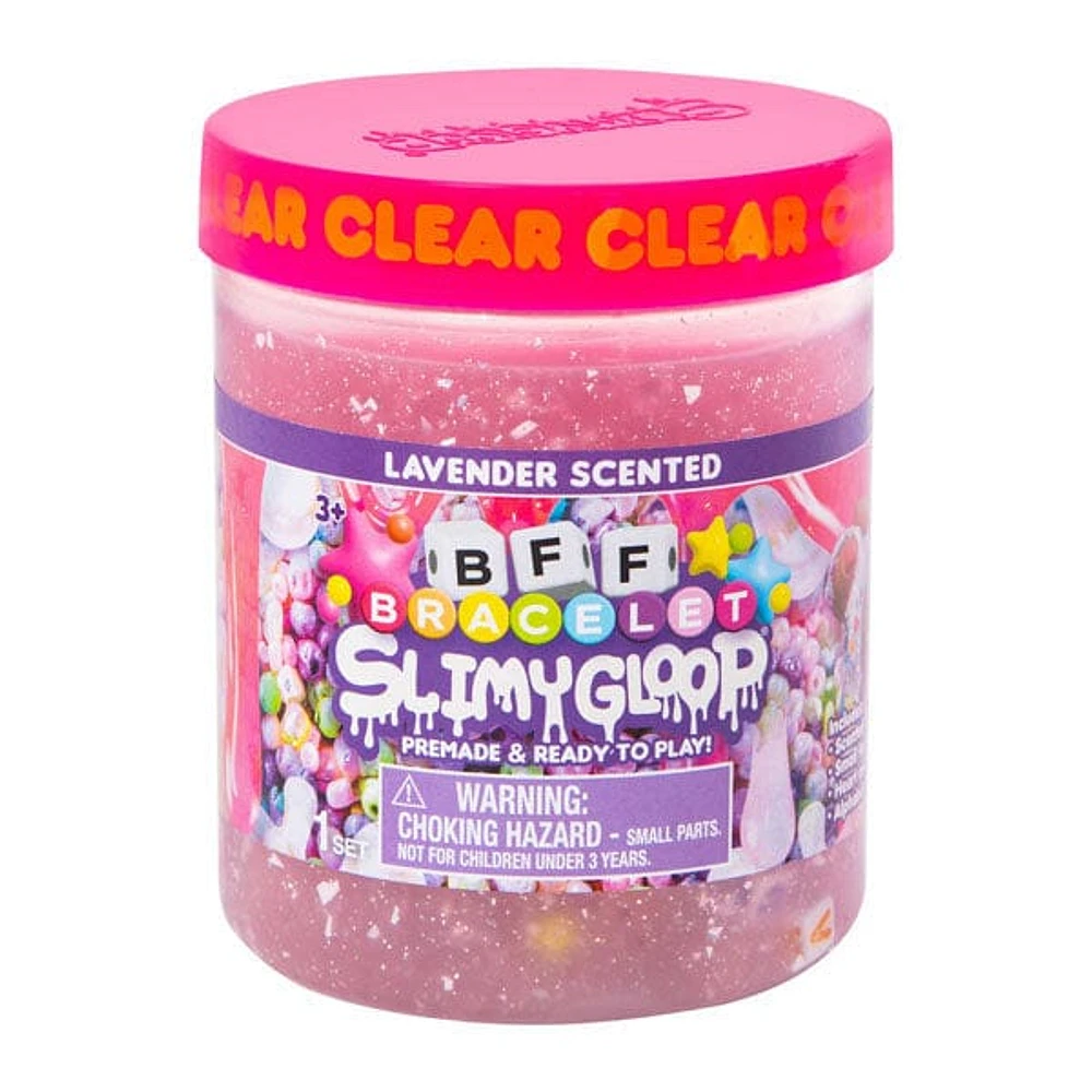 SlimyGloop BFF Bracelet Jar Pre-Made & Ready To Play Slime (7.4oz)