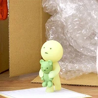 Smiski Moving Series Collectible Glow in the Dark Figurine Blind Box (1pc)