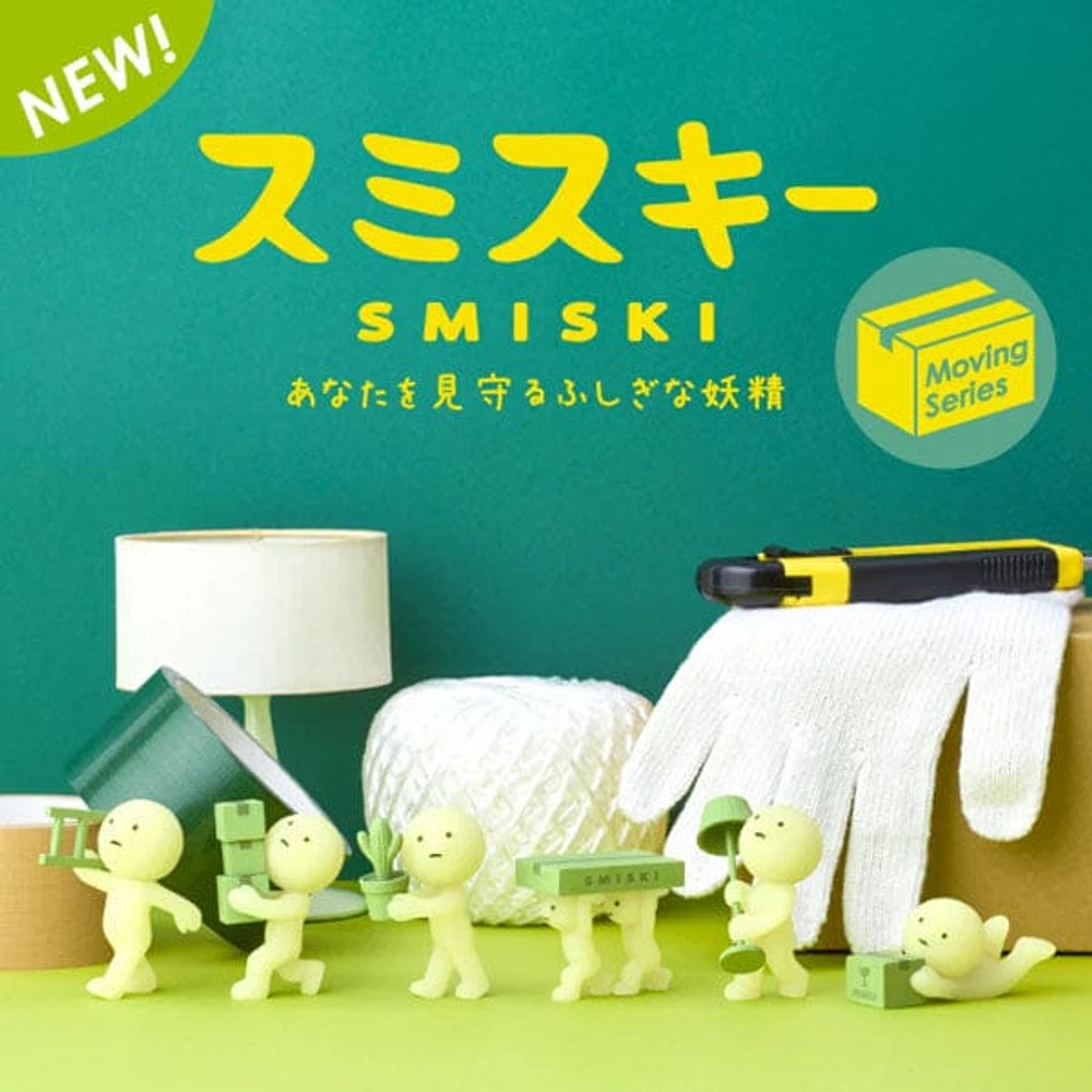 Smiski Moving Series Collectible Glow in the Dark Figurine Blind Box (1pc)
