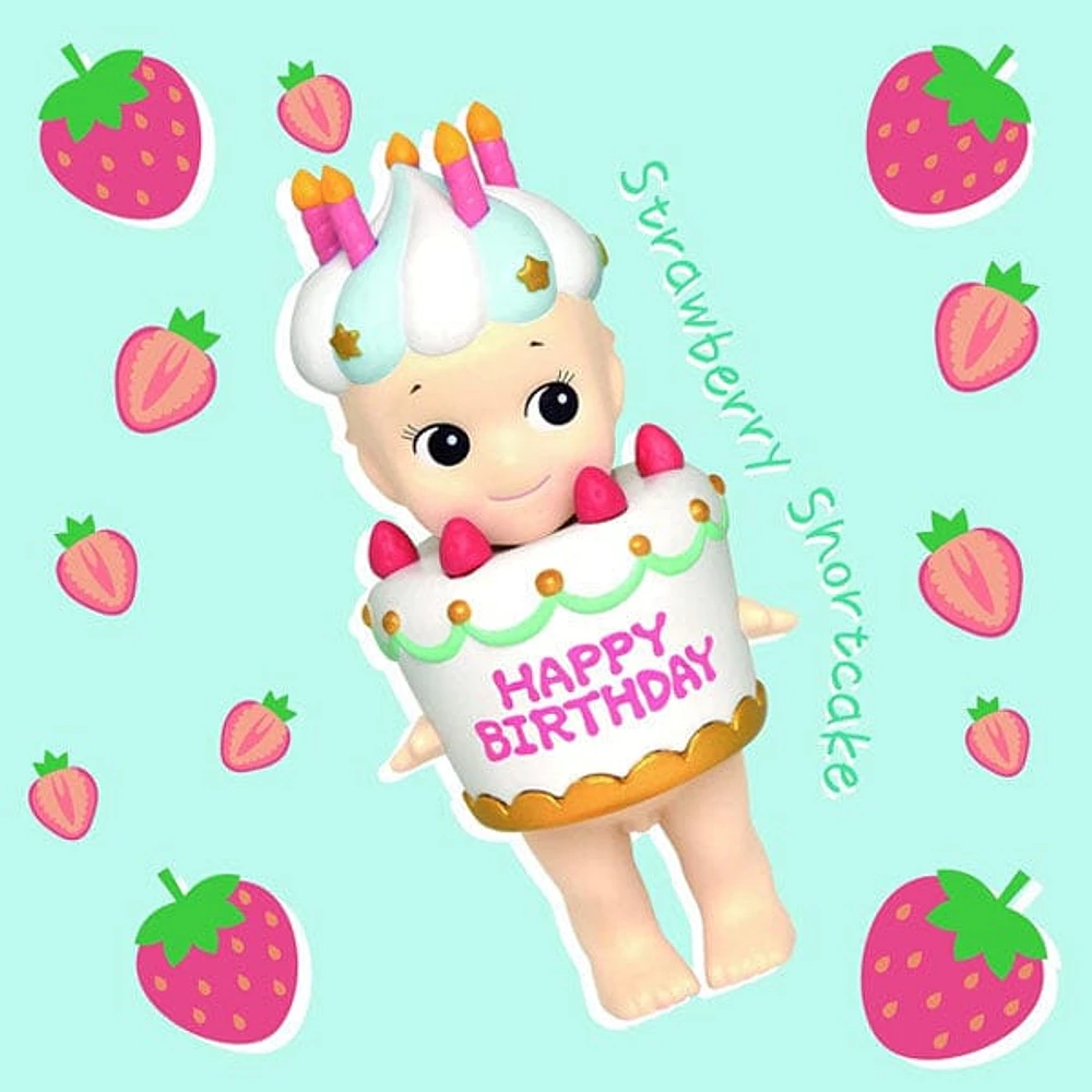 Sonny Angel Collectable Mini Cherub Figurines Happy Birthday Gift Series Blind Box (1pc)