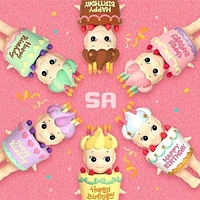 Sonny Angel Collectable Mini Cherub Figurines Happy Birthday Gift Series Blind Box (1pc)