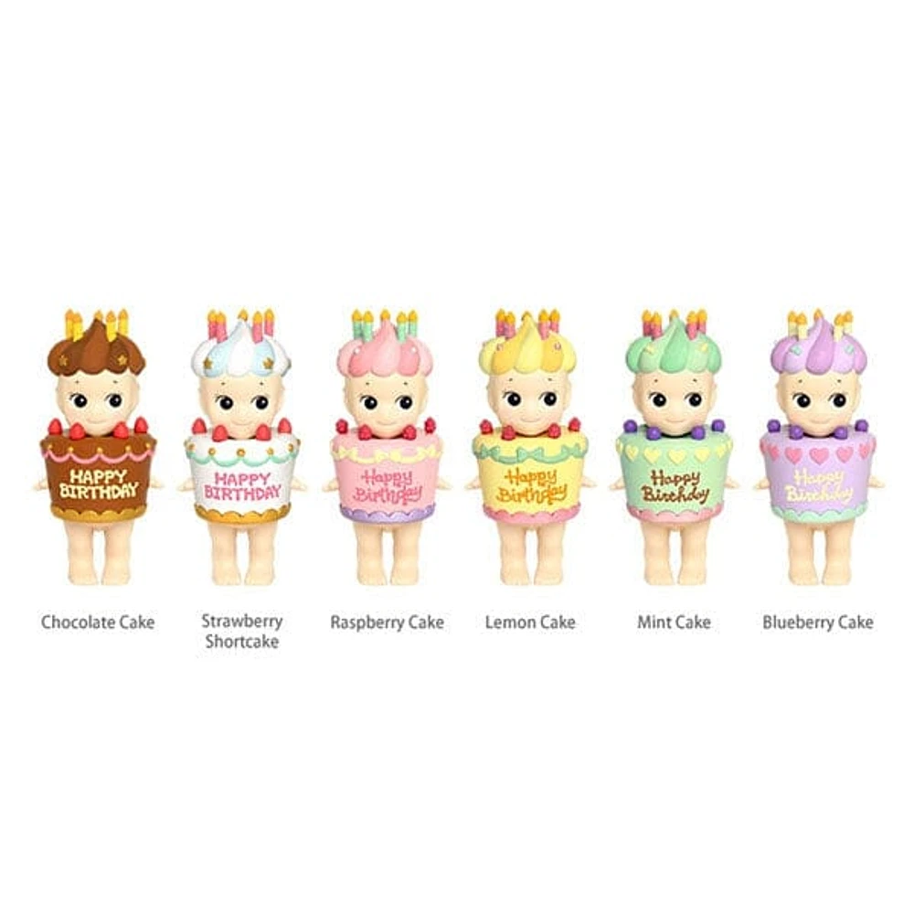 Sonny Angel Collectable Mini Cherub Figurines Happy Birthday Gift Series Blind Box (1pc)