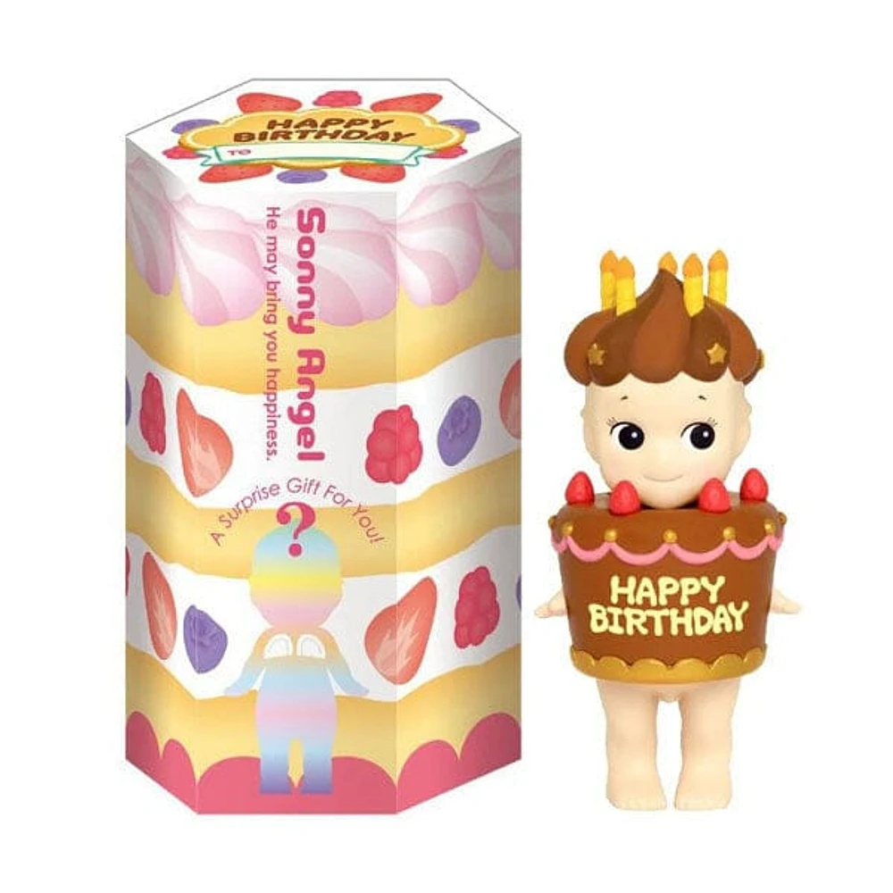 Sonny Angel Collectable Mini Cherub Figurines Happy Birthday Gift Series Blind Box (1pc)