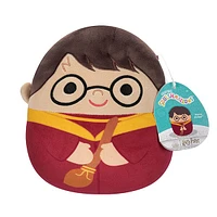 Squishmallows Super Soft Plush Toys 8" Harry Potter Squad - Harry in Quidditch Uniform