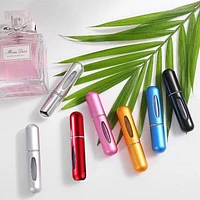 SpritzPod Portable Refillable Fragrance Atomizer 5mL Capacity (Assorted Colors)