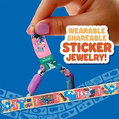 Sticki Rolls Disney's Stitch Wearable Reusable Sticki Band Mystery Capsule (50 Stickers Inside!)