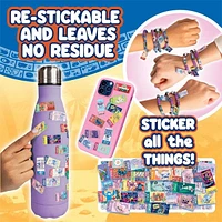 Sticki Rolls Disney's Stitch Wearable Reusable Sticki Band Mystery Capsule (50 Stickers Inside!)