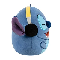 Squishmallows Super Soft Plush Toys 10" Disney's Stitch Wearing Headphones