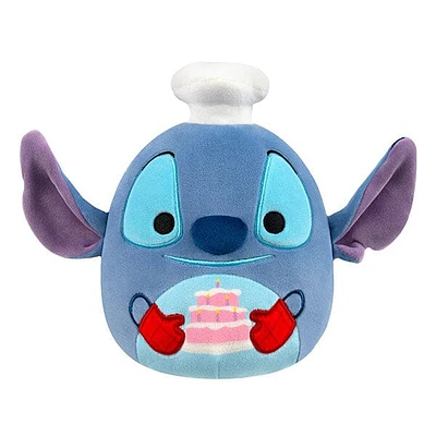 Squishmallows Super Soft Plush Toys 10" Disney's Chef Stitch Baking a Cake