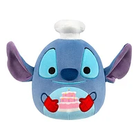 Squishmallows Super Soft Plush Toys 10" Disney's Chef Stitch Baking a Cake
