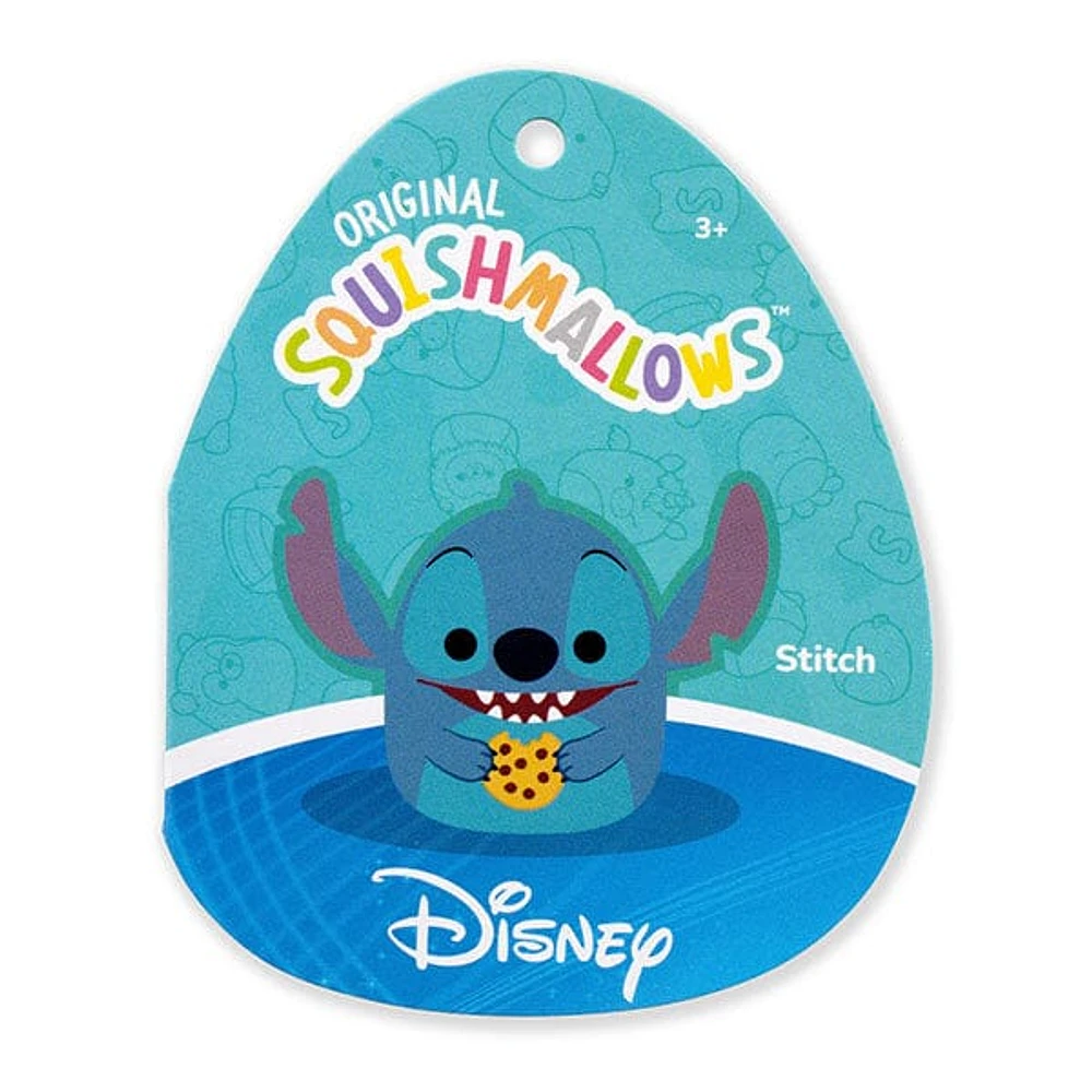 Squishmallows Super Soft Plush Toys 10" Disney's Stitch Eating a Cookie
