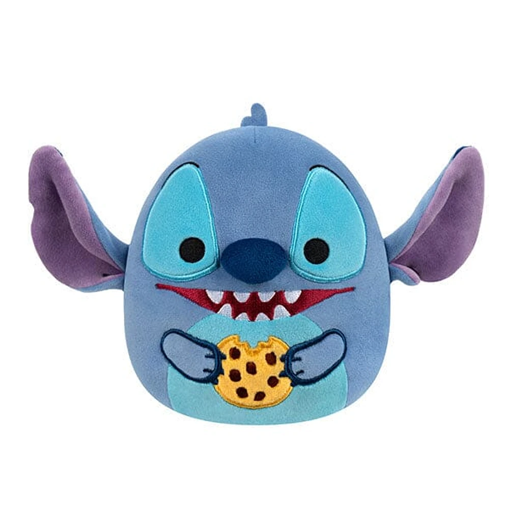 Squishmallows Super Soft Plush Toys 10" Disney's Stitch Eating a Cookie