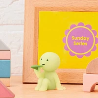 Smiski Sunday Series Collectible Glow in the Dark Figurine Blind Box (1pc)