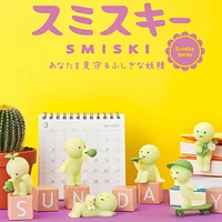 Smiski Sunday Series Collectible Glow in the Dark Figurine Blind Box (1pc)
