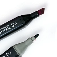 TouchHero Double-Sided Alcohol Based Markers (24 Pack) 1mm & 6mm Tips