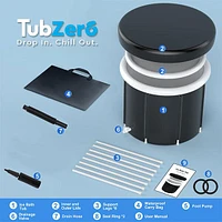 TubZero 2.5ft Tall Inflatable Ice Plunge Tub
