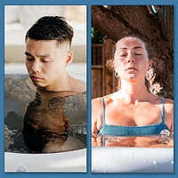 TubZero 2.5ft Tall Inflatable Ice Plunge Tub