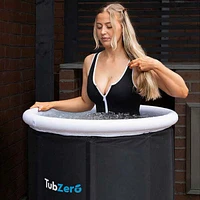 TubZero 2.5ft Tall Inflatable Ice Plunge Tub
