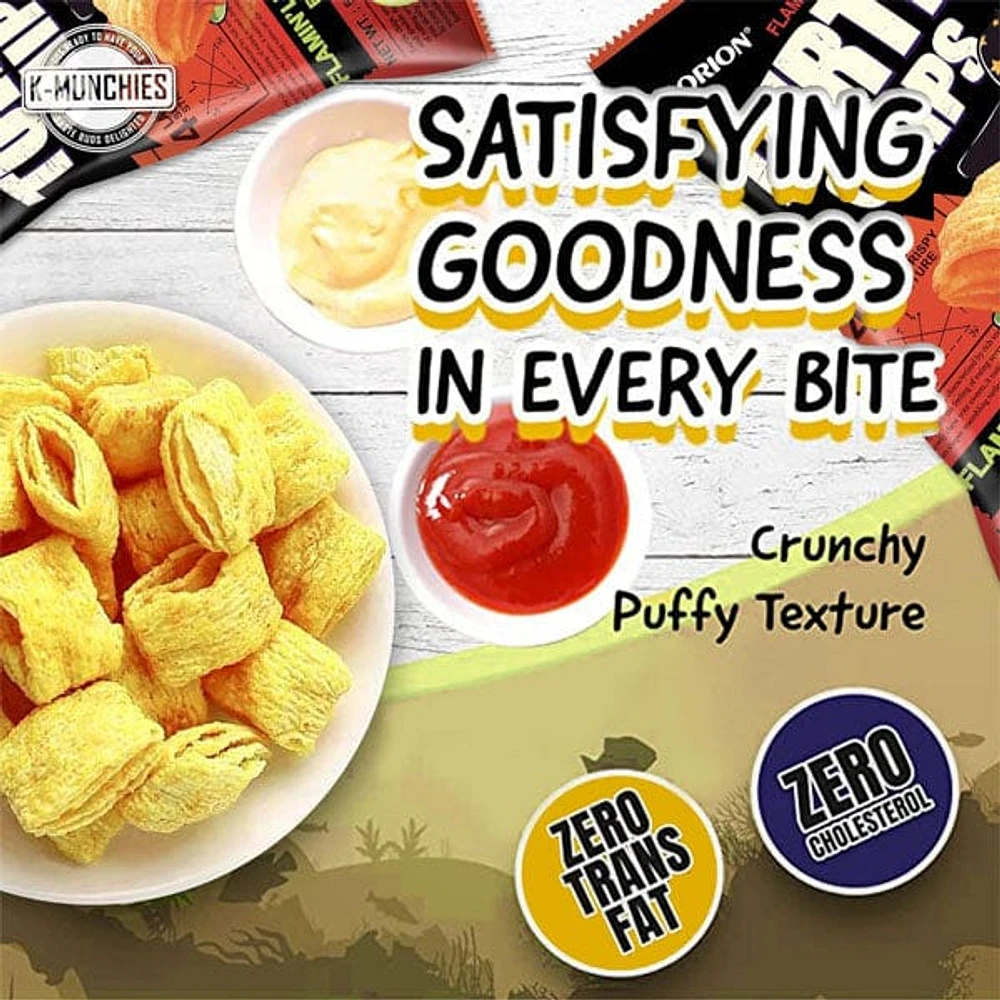 Orion Turtle Chips Korean Snacks - Sweet Corn Flavor (‎160g)