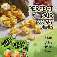 Orion Turtle Chips Korean Snacks - Sweet Corn Flavor (‎160g)