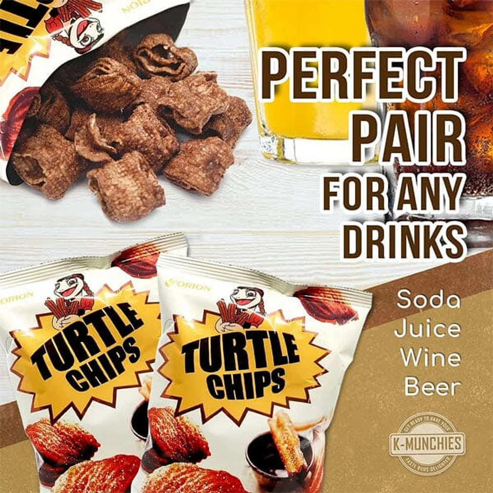 Orion Turtle Chips Korean Snacks