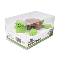 3D Treasures Turtle Coaster 3D Printed Water-Resistant Animated Drink Coaster
