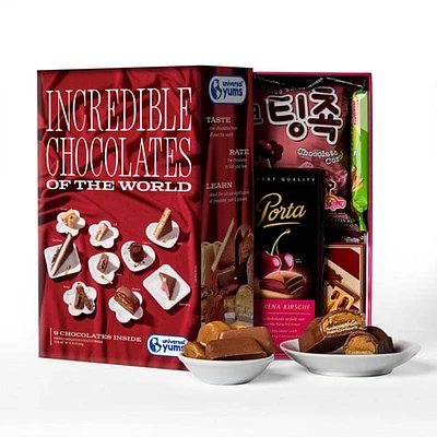 Universal Yums Snack Box: Incredible Chocolates of the World (9 Pieces)