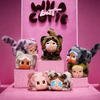 Pop Mart x CRYBABY: Wild But Cutie Series Plush Keychain Blind Box (1pc)