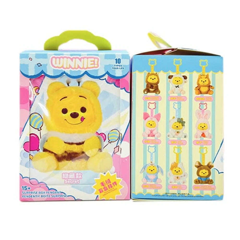 MINISO x Disney: Winnie The Pooh "Naughty Team" Series Plush Keychain Blind Box (1pc)