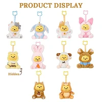 MINISO x Disney: Winnie The Pooh "Naughty Team" Series Plush Keychain Blind Box (1pc)