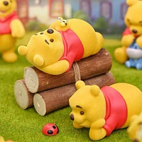 52TOYS Disney Winnie The Pooh Carefree Series Flocked Figurine Blind Box (1pc)