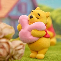 52TOYS Disney Winnie The Pooh Carefree Series Flocked Figurine Blind Box (1pc)