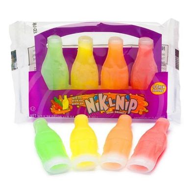Nik-L-Nip Wax Bottle Candy (4pc) | As Seen On Social!