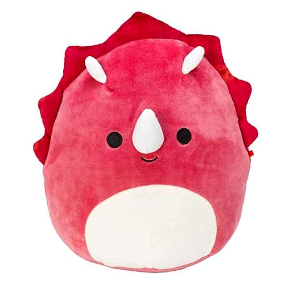 Showcase Squishmallows Plush Toys | Tristan The Red Triceratops | 8