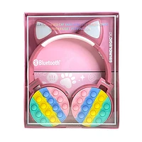 SoundLogicXT Cat Ear LED Wireless Popping Fidget Headphones | Assorted Colors
