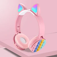 SoundLogicXT Cat Ear LED Wireless Popping Fidget Headphones | Assorted Colors