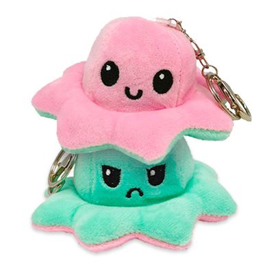 Flippy's Reversible Octopus Keychain Plush | Multiple Colours Ship Assorted