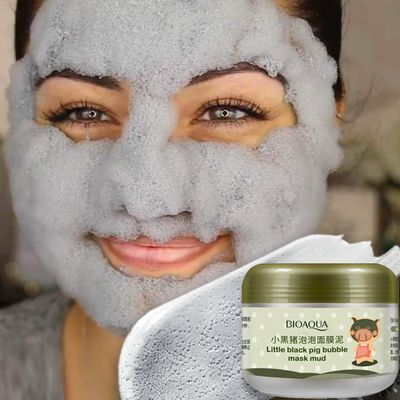 Bioaqua Little Black Pig Carbonated Bubble Clay Mask Mud | As Seen On Social!