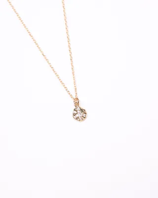 14K Plated Peace Out Necklace
