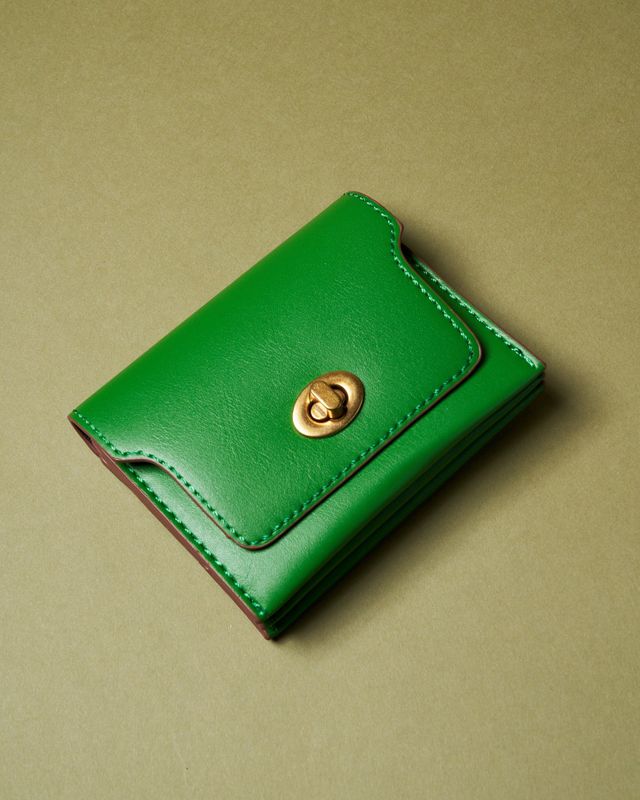 Giani Bernini Pebble Leather Receipt Wallet, Created For Macy's in Green