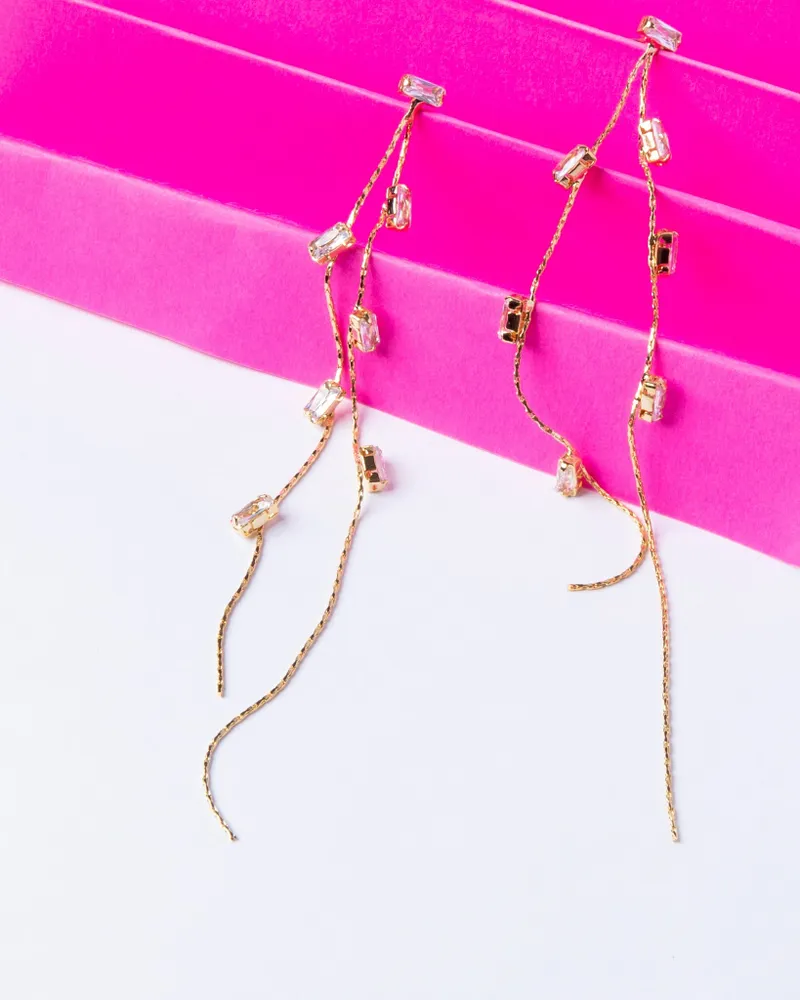 18K Plated Pleasure Earrings