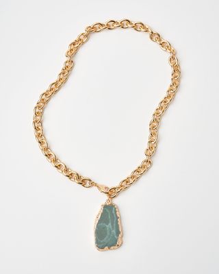 16K Plated La Piedra Necklace