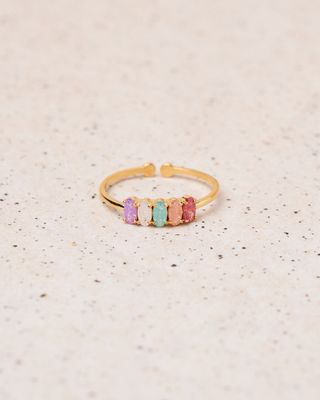18K Plated Macy Ring