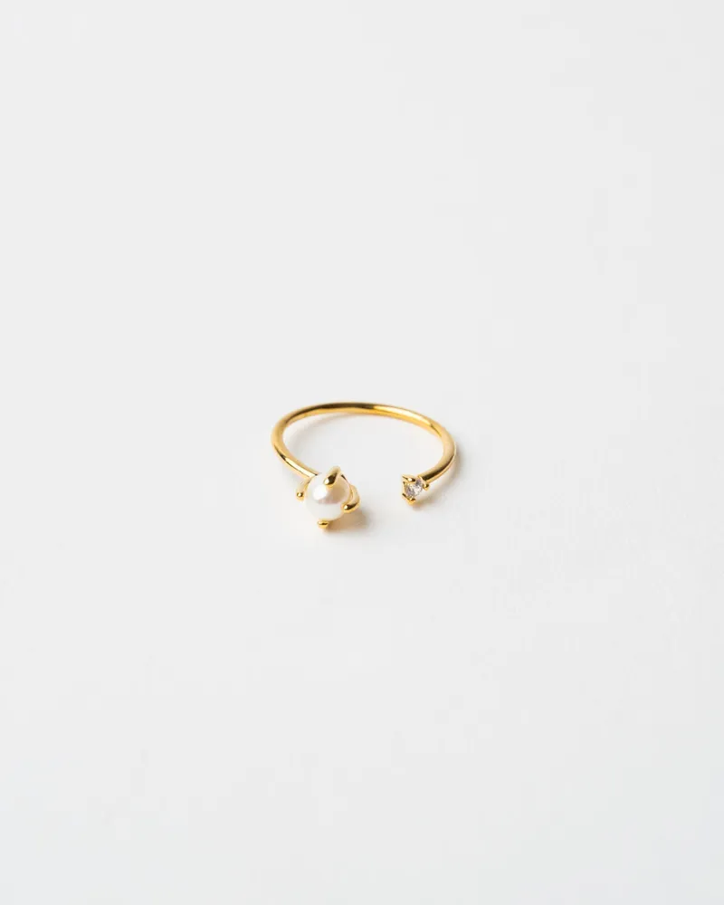 Pearl & Spark Ring