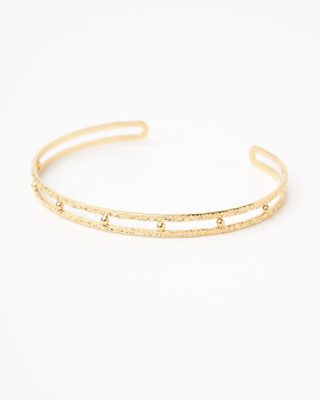 Golden Points Open Cuff