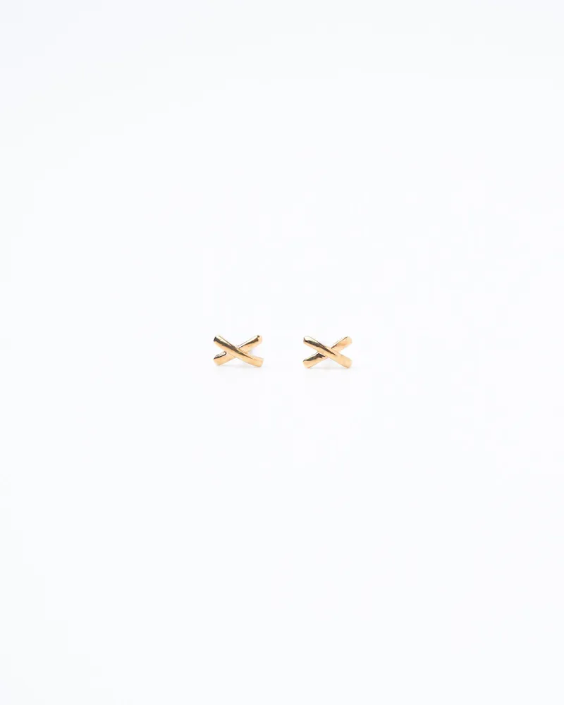 X Marks The Spot Earring