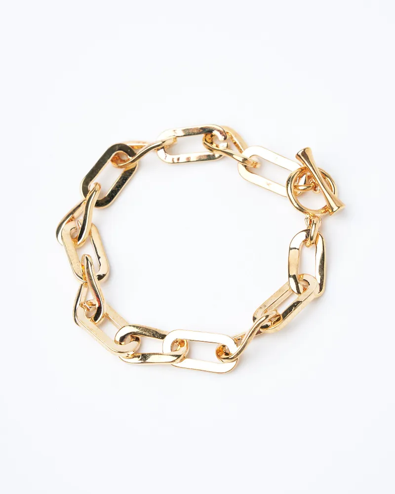 14K Plated Promise Bracelet