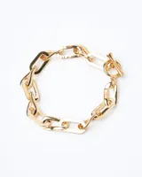 14K Plated Promise Bracelet