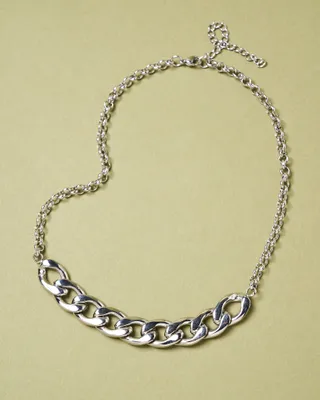 Semi Chunky Chain Necklace